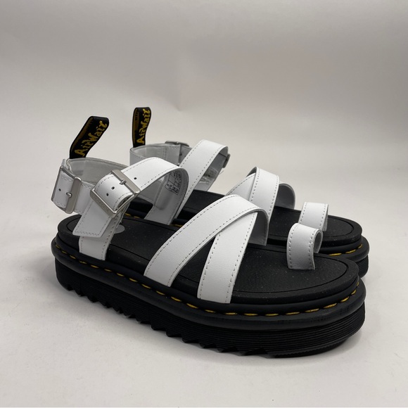 Dr. Martens Shoes - Dr. Doc Martens Avery Platform “White Black” 2023